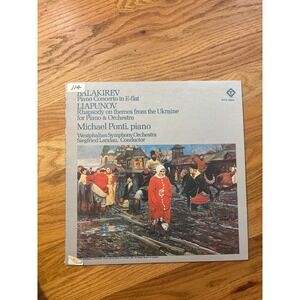 Balakirev Piano Concerto in E flat Mily Liapunov Rhapsody on Themes Ukraine‎
